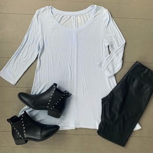 Baby Blue Tunic Top